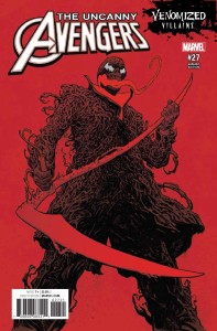 UNCANNY AVENGERS #27 VENOMIZED RED SKULL VAR