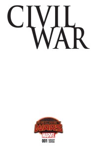 CIVIL WAR #1 BLANK VAR SWA