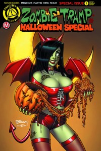 ZOMBIE TRAMP HALLOWEEN 2016 SP CVR E MCKAY RISQUE