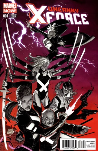UNCANNY X-FORCE #1 GARNEY VAR NOW