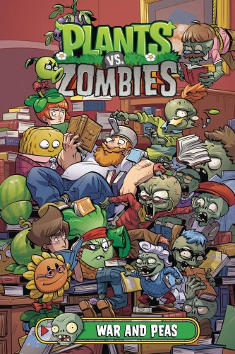 PLANTS VS ZOMBIES WAR AND PEAS HC (9781506706771)