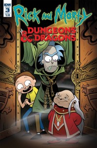 RICK & MORTY VS DUNGEONS & DRAGONS #3 (OF 4) CVR A LITTLE