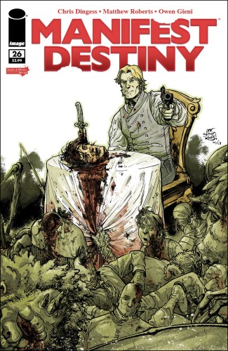 MANIFEST DESTINY #26 IMAGE TRIBUTE VAR