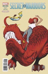 SECRET WARRIORS #3 RODRIQUEZ MARY JANE VAR SE