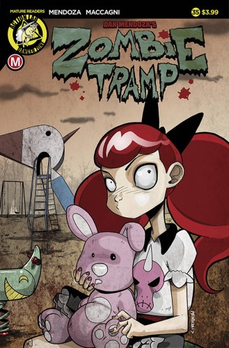 ZOMBIE TRAMP ONGOING #35 CVR A MENDOZA