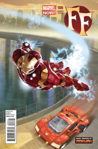 FF #6 IRON MAN MANY ARMORS VAR NOW