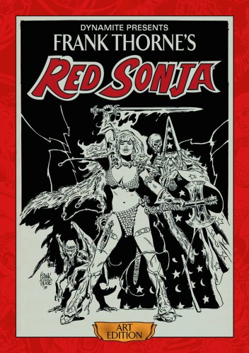FRANK THORNE RED SONJA ART EDITION HC (9781606904442)