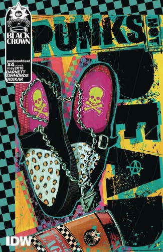PUNKS NOT DEAD #4 CVR A SIMMONDS