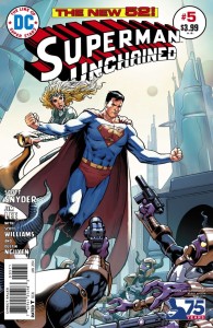 SUPERMAN UNCHAINED #5 75TH ANNIV VAR ED BRONZE AGE