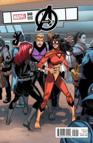 AVENGERS #40 LARROCA WELCOME HOME VAR