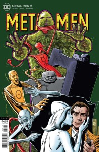 METAL MEN #9 (OF 12) CARD STOCK BRIAN BOLLAND VAR ED