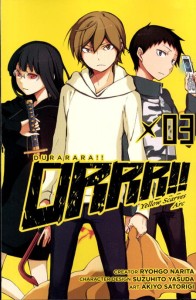 DURARARA YELLOW SCARVES GN VOL 03