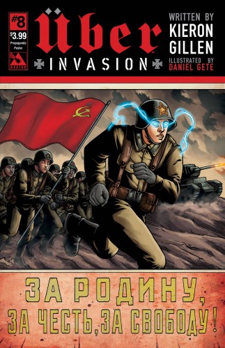 UBER INVASION #8 PROPAGANDA POSTER CVR