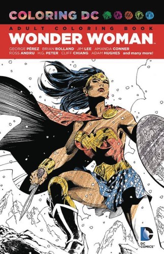 COLORING DC WONDER WOMAN TP (9781401267292)