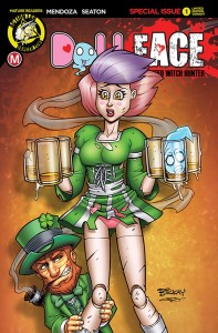 DOLLFACE ST PATRICKS DAY SP CVR F PADDY`S TATTERED & TORN