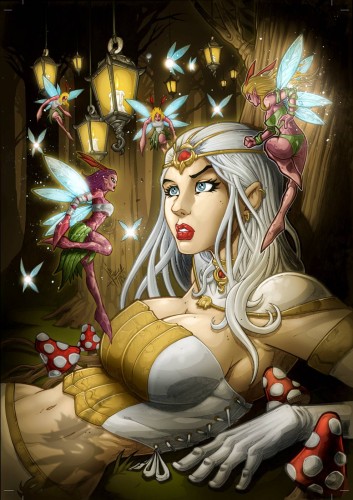 GFT WONDERLAND #35 WELL OF DREAMS B CVR EL TABANAS