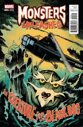 MONSTERS UNLEASHED #5 (OF 5) FRANCAVILLA 50S MOVIE POSTER VAR