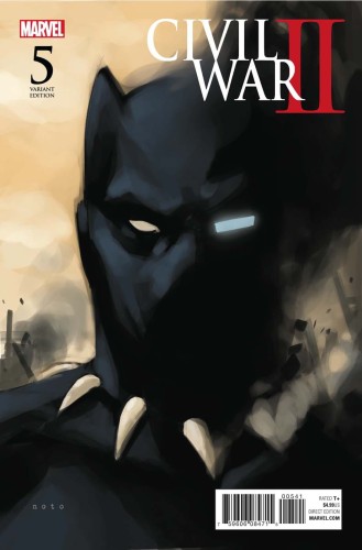 CIVIL WAR II #5 (OF 8) NOTO BLACK PANTHER VAR
