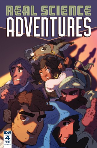 REAL SCIENCE ADVENTURES NICODEMUS JOB #4 CVR B FOLEY