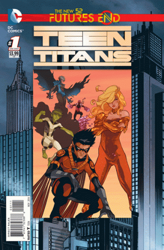 TEEN TITANS FUTURES END #1 3D COVER (N52)