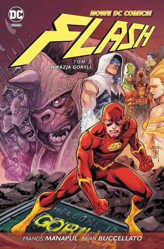 Nowe DC Comics Flash Tom 3 Inwazja goryli (9788328118003)