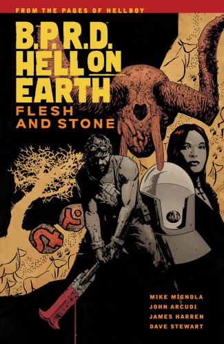 BPRD HELL ON EARTH TP VOL 11 FLESH AND STONE (9781616557621)