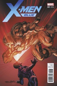 X-MEN BLUE #1 N ADAMS VAR