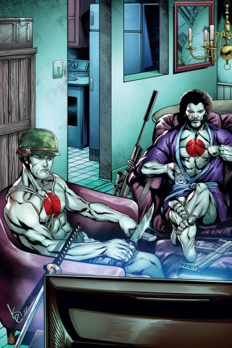 BLOODSHOTS DAY OFF #1 CVR B EVANS