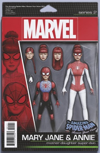 AMAZING SPIDER-MAN RENEW YOUR VOWS #1 CHRISTOPHER ACTION FIGURE VAR