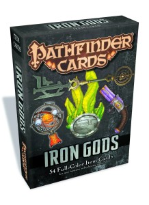 PATHFINDER CARDS IRON GODS ADV PATH ITEM CARDS DECK