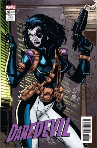 DAREDEVIL #23 X-MEN CARD VAR