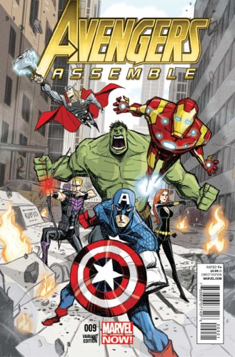 AVENGERS ASSEMBLE #9 RUBIO VAR NOW