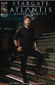 STARGATE ATLANTIS SINGULARITY #3 PREMIUM FLASHBACK PHOTO LTD ED CVR