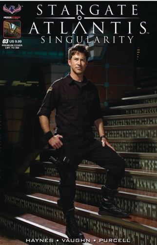 STARGATE ATLANTIS SINGULARITY #3 PREMIUM FLASHBACK PHOTO LTD ED CVR